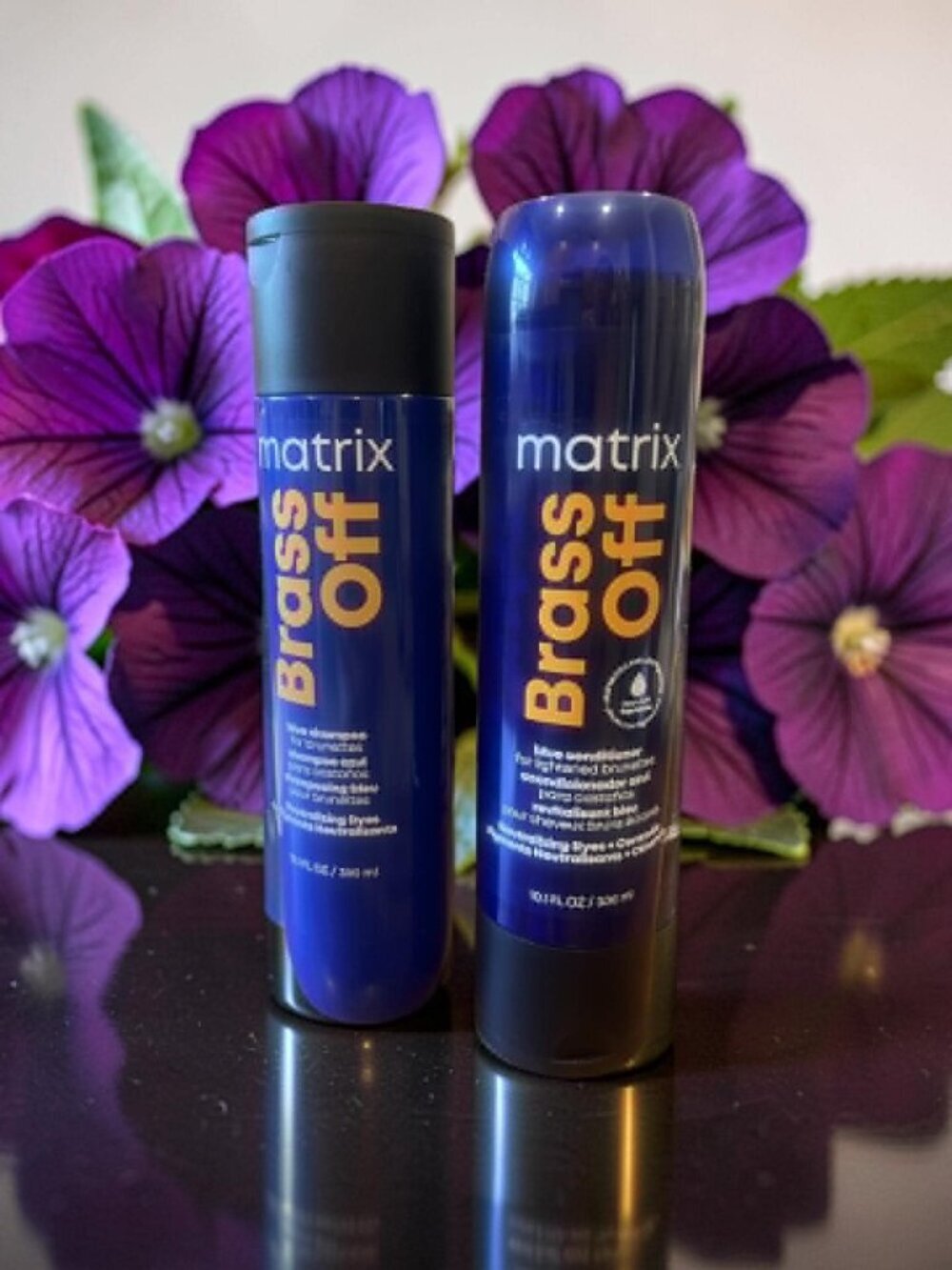Matrix Brass Off Toning Duo Shampoo & Conditioner 10.1 oz